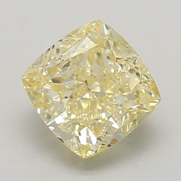 Loose Diamond - CUSHION MODIFIED 1.4ct Fancy Intense Yellow VVS2: Loose Diamond - CUSHION MODIFIED 1.4ct Fancy Intense Yellow VVS2 Source: This is a real non-mined Diamond that has been grown in a lab Shape: CUSHION MODIFIED Carats: 1.4 Color: Fancy Intense Yellow C