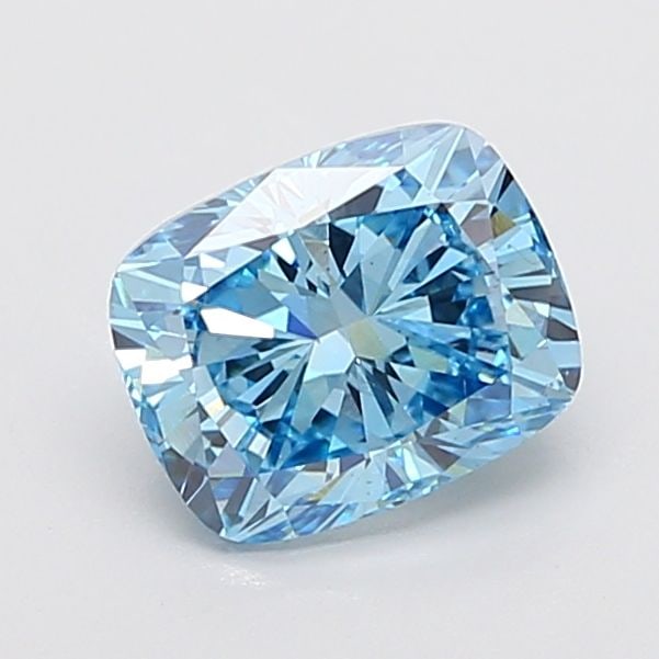 Loose Diamond - CUSHION MODIFIED 2.5ct Fancy Vivid Blue VS2: Loose Diamond - CUSHION MODIFIED 2.5ct Fancy Vivid Blue VS2 Source: This is a real non-mined Diamond that has been grown in a lab Shape: CUSHION MODIFIED Carats: 2.5 Color: Fancy Vivid Blue Certificat