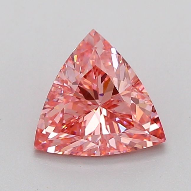 Loose Diamond - TRILLIANT 1.02ct Fancy Intense Pink VS1: Loose Diamond - TRILLIANT 1.02ct Fancy Intense Pink VS1 Source: This is a real non-mined Diamond that has been grown in a lab Shape: TRILLIANT Carats: 1.02 Color: Fancy Intense Pink Certification: NON