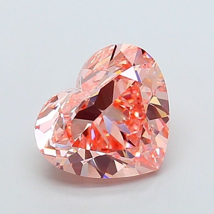 Loose Diamond - HEART 4.01ct Fancy Intense Pink VS1: Loose Diamond - HEART 4.01ct Fancy Intense Pink VS1 Source: This is a real non-mined Diamond that has been grown in a lab Shape: HEART Carats: 4.01 Color: Fancy Intense Pink Certification: IGI Video: