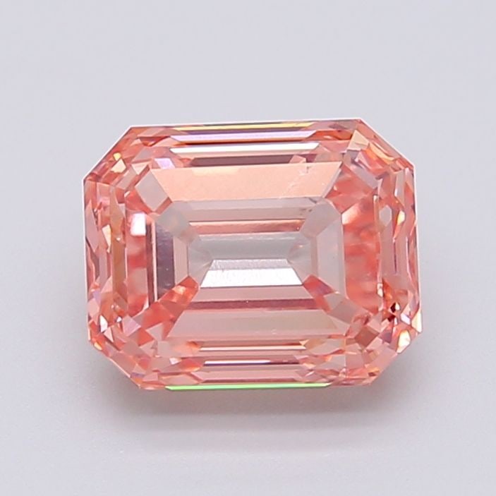 Loose Diamond - EMERALD 3.06ct Fancy Intense Brownish Pink SI1: Loose Diamond - EMERALD 3.06ct Fancy Intense Brownish Pink SI1 Source: This is a real non-mined Diamond that has been grown in a lab Shape: EMERALD Carats: 3.06 Color: Fancy Intense Brownish Pink Cert