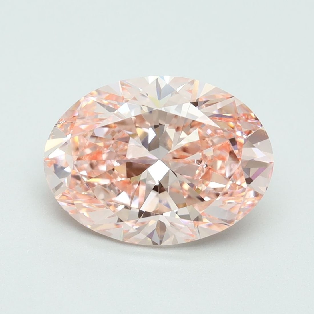 Loose Diamond - OVAL 3.0ct Fancy Vivid Pink VS2: Loose Diamond - OVAL 3.0ct Fancy Vivid Pink VS2 Source: This is a real non-mined Diamond that has been grown in a lab Shape: OVAL Carats: 3.0 Color: Fancy Vivid Pink Certification: IGI Video: