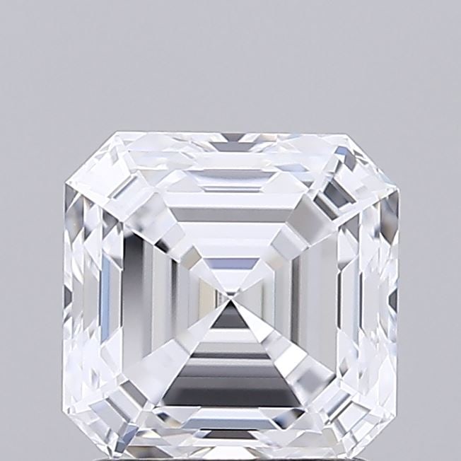 Loose Diamond - ASSCHER 1.76ct D VVS1: Loose Diamond - ASSCHER 1.76ct D VVS1 Source: This is a real non-mined Diamond that has been grown in a lab Shape: ASSCHER Carats: 1.76 Color: D Clarity: VVS1 Certification: IGI Video: