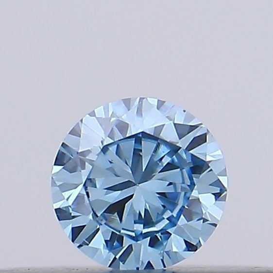 Loose Diamond - ROUND 0.12ct Fancy Vivid Blue VS2: Loose Diamond - ROUND 0.12ct Fancy Vivid Blue VS2 Source: This is a real non-mined Diamond that has been grown in a lab Shape: ROUND Carats: 0.12 Color: Fancy Vivid Blue Certification: IGI Video: