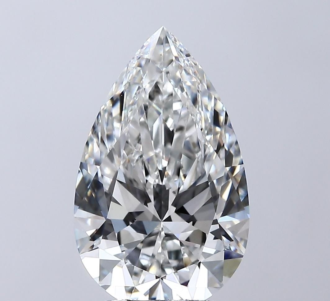 Loose Diamond - PEAR 3.53ct F VVS2: Loose Diamond - PEAR 3.53ct F VVS2 Source: This is a real non-mined Diamond that has been grown in a lab Shape: PEAR Carats: 3.53 Color: F Clarity: VVS2 Certification: IGI Video:
