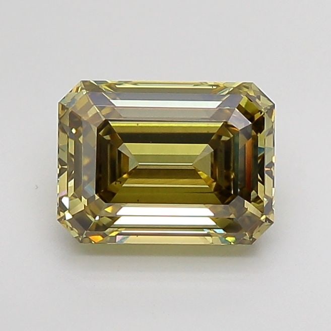 Loose Diamond - EMERALD 3.03ct Fancy Gray Yellow VS2: Loose Diamond - EMERALD 3.03ct Fancy Gray Yellow VS2 Source: This is a real non-mined Diamond that has been grown in a lab Shape: EMERALD Carats: 3.03 Color: Fancy Gray Yellow Certification: IGI Video