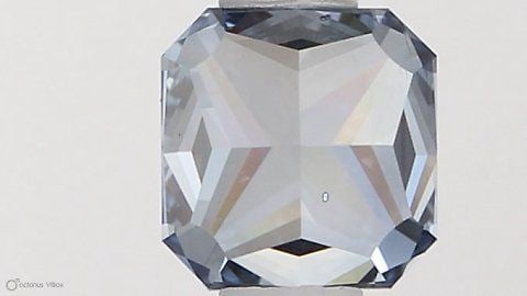 Loose Diamond - SQUARE RADIANT 0.52ct Fancy Vivid Blue SI1: Loose Diamond - SQUARE RADIANT 0.52ct Fancy Vivid Blue SI1 Source: This is a real non-mined Diamond that has been grown in a lab Shape: SQUARE RADIANT Carats: 0.52 Color: Fancy Vivid Blue Certificatio