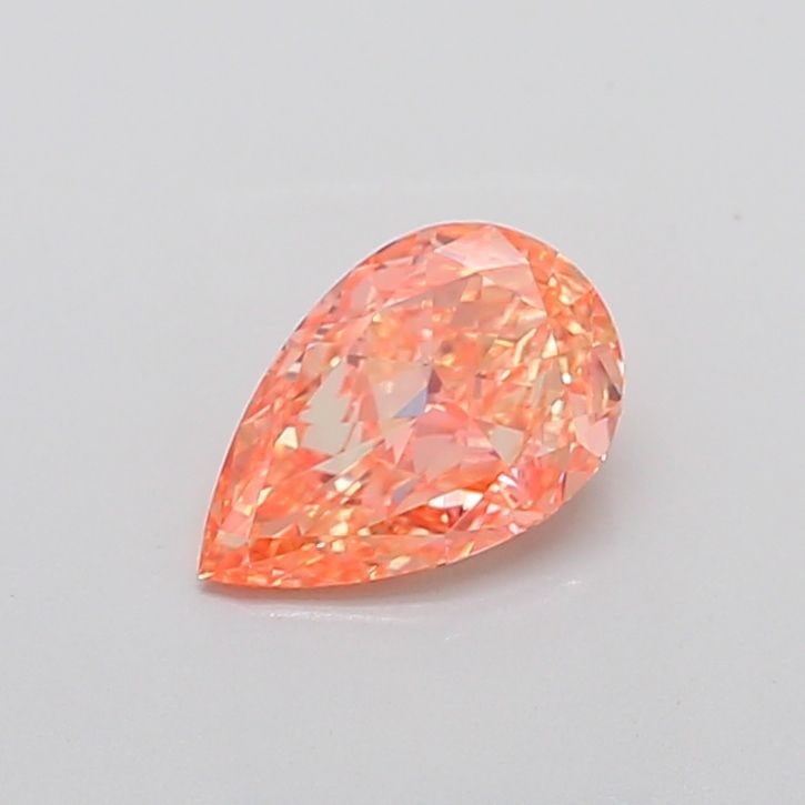 Loose Diamond - PEAR 1.51ct Fancy Vivid Orange Pink VVS2: Loose Diamond - PEAR 1.51ct Fancy Vivid Orange Pink VVS2 Source: This is a real non-mined Diamond that has been grown in a lab Shape: PEAR Carats: 1.51 Color: Fancy Vivid Orange Pink Certification: IG