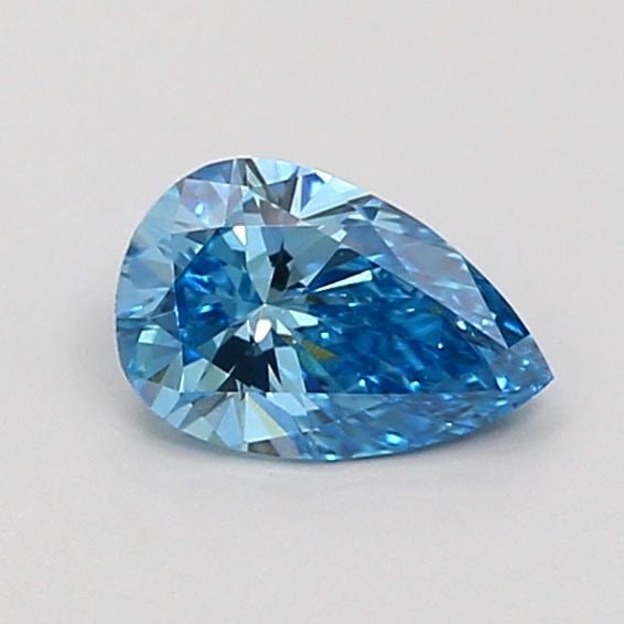 Loose Diamond - PEAR 0.37ct Fancy Vivid Blue VVS2: Loose Diamond - PEAR 0.37ct Fancy Vivid Blue VVS2 Source: This is a real non-mined Diamond that has been grown in a lab Shape: PEAR Carats: 0.37 Color: Fancy Vivid Blue Certification: IGI Video: