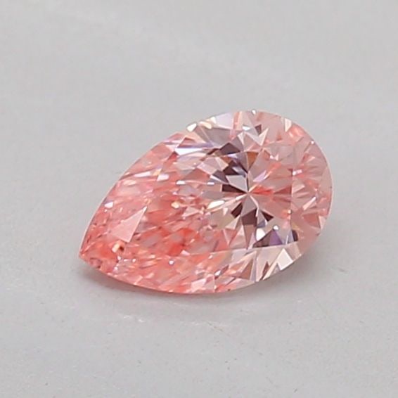 Loose Diamond - PEAR 0.21ct Fancy Vivid Pink SI1: Loose Diamond - PEAR 0.21ct Fancy Vivid Pink SI1 Source: This is a real non-mined Diamond that has been grown in a lab Shape: PEAR Carats: 0.21 Color: Fancy Vivid Pink Certification: IGI Video: