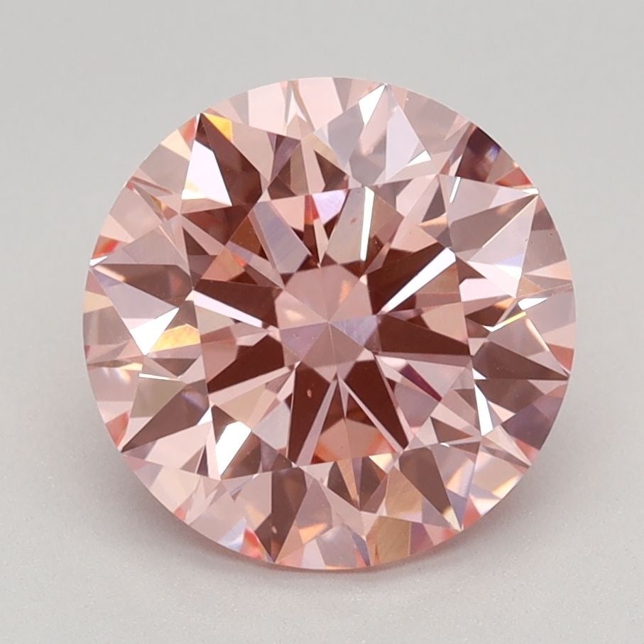 Ideal Loose Diamond - ROUND 2.29ct Fancy Intense Pink VS1: Ideal Loose Diamond - ROUND 2.29ct Fancy Intense Pink VS1 Source: This is a real non-mined Diamond that has been grown in a lab Shape: ROUND Carats: 2.29 Color: Fancy Intense Pink Certification: IGI V