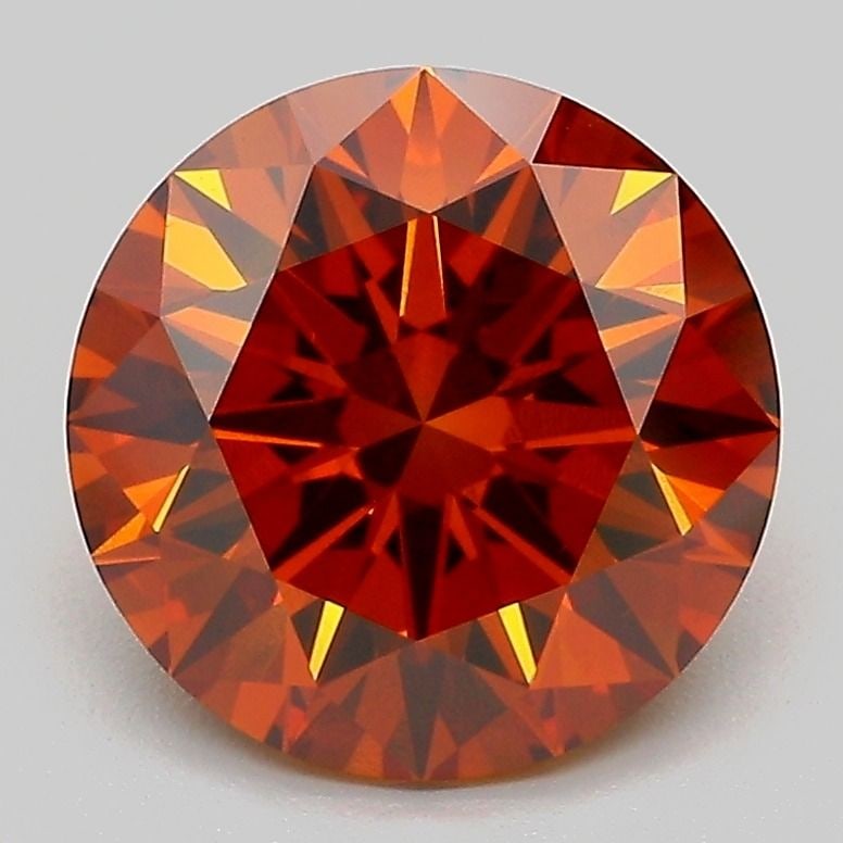 Ideal Loose Diamond - ROUND 3.02ct Fancy Vivid Orange VVS2: Ideal Loose Diamond - ROUND 3.02ct Fancy Vivid Orange VVS2 Source: This is a real non-mined Diamond that has been grown in a lab Shape: ROUND Carats: 3.02 Color: Fancy Vivid Orange Certification: IGI