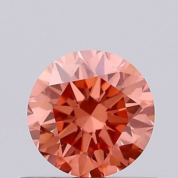 Loose Diamond - ROUND 0.52ct Fancy Intense Reddish Red VS1 (1 of 1)