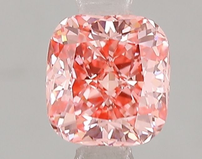 Loose Diamond - CUSHION MODIFIED 1.09ct Fancy Vivid Pink VS1: Loose Diamond - CUSHION MODIFIED 1.09ct Fancy Vivid Pink VS1 Source: This is a real non-mined Diamond that has been grown in a lab Shape: CUSHION MODIFIED Carats: 1.09 Color: Fancy Vivid Pink Certific