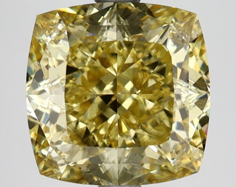 Loose Diamond - CUSHION MODIFIED 4.06ct Fancy Intense Yellow VS1: Loose Diamond - CUSHION MODIFIED 4.06ct Fancy Intense Yellow VS1 Source: This is a real non-mined Diamond that has been grown in a lab Shape: CUSHION MODIFIED Carats: 4.06 Color: Fancy Intense Yellow