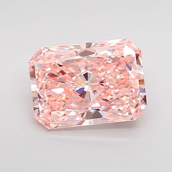Loose Diamond - RADIANT 1.23ct Fancy Intense Pink VS1: Loose Diamond - RADIANT 1.23ct Fancy Intense Pink VS1 Source: This is a real non-mined Diamond that has been grown in a lab Shape: RADIANT Carats: 1.23 Color: Fancy Intense Pink Certification: IGI Vid