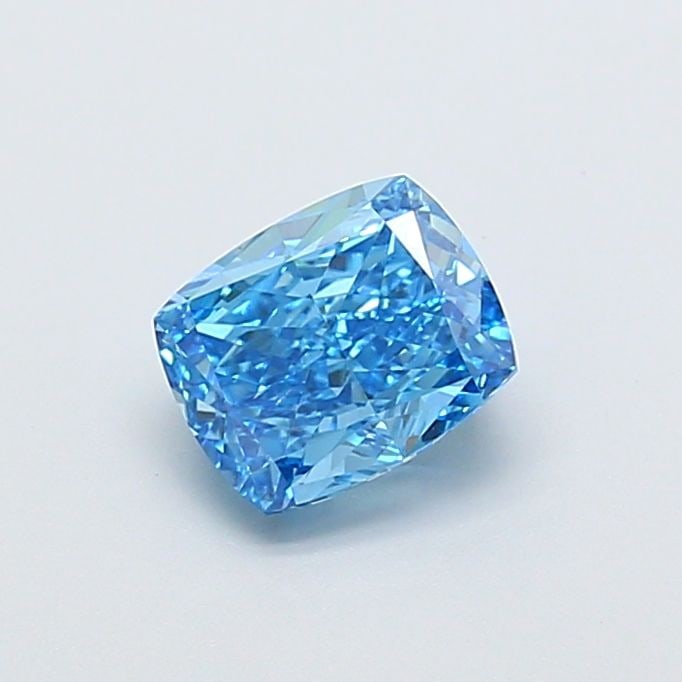 Loose Diamond - CUSHION MODIFIED 1.51ct Fancy Vivid Blue VS1 (1 of 1)