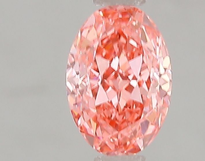 Loose Diamond - OVAL 1.08ct Fancy Vivid Pink VS1: Loose Diamond - OVAL 1.08ct Fancy Vivid Pink VS1 Source: This is a real non-mined Diamond that has been grown in a lab Shape: OVAL Carats: 1.08 Color: Fancy Vivid Pink Certification: IGI Video: