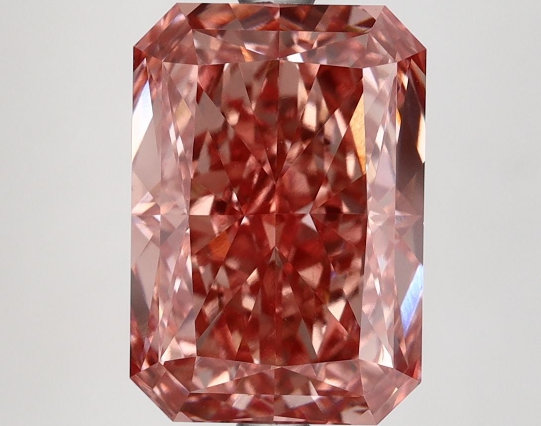 Loose Diamond - RADIANT 5.1ct Fancy Vivid Pink VS1 (1 of 1)