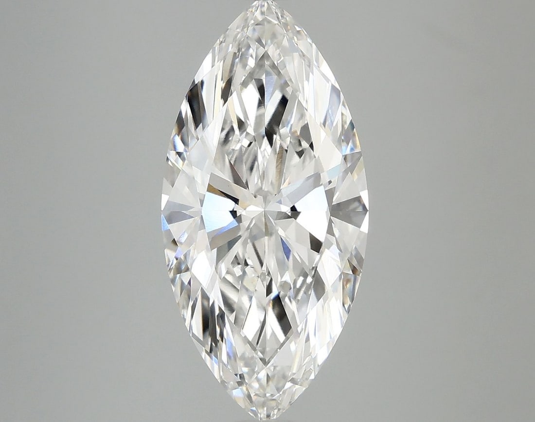 Loose Diamond - MARQUISE 3.81ct E VVS2: Loose Diamond - MARQUISE 3.81ct E VVS2 Source: This is a real non-mined Diamond that has been grown in a lab Shape: MARQUISE Carats: 3.81 Color: E Clarity: VVS2 Certification: IGI Video: