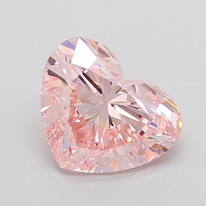 Loose Diamond - HEART 4.17ct Fancy Intense Pink VS1: Loose Diamond - HEART 4.17ct Fancy Intense Pink VS1 Source: This is a real non-mined Diamond that has been grown in a lab Shape: HEART Carats: 4.17 Color: Fancy Intense Pink Certification: IGI Video: