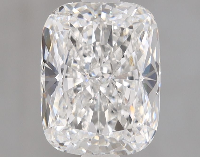 Loose Diamond - CUSHION BRILLIANT 1.58ct E VVS2: Loose Diamond - CUSHION BRILLIANT 1.58ct E VVS2 Source: This is a real non-mined Diamond that has been grown in a lab Shape: CUSHION BRILLIANT Carats: 1.58 Color: E Clarity: VVS2 Certification: IGI