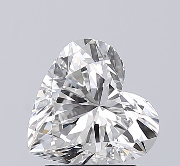 Loose Diamond - HEART 1.44ct E VS1: Loose Diamond - HEART 1.44ct E VS1 Source: This is a real non-mined Diamond that has been grown in a lab Shape: HEART Carats: 1.44 Color: E Clarity: VS1 Certification: IGI Video: