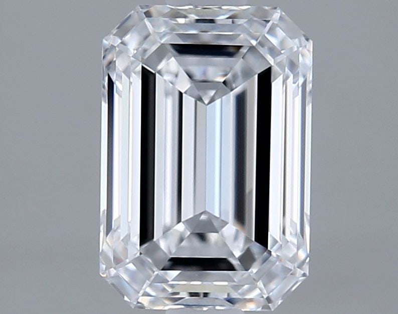 Loose Diamond - EMERALD 1.54ct D VVS2: Loose Diamond - EMERALD 1.54ct D VVS2 Source: This is a real non-mined Diamond that has been grown in a lab Shape: EMERALD Carats: 1.54 Color: D Clarity: VVS2 Certification: IGI Video: