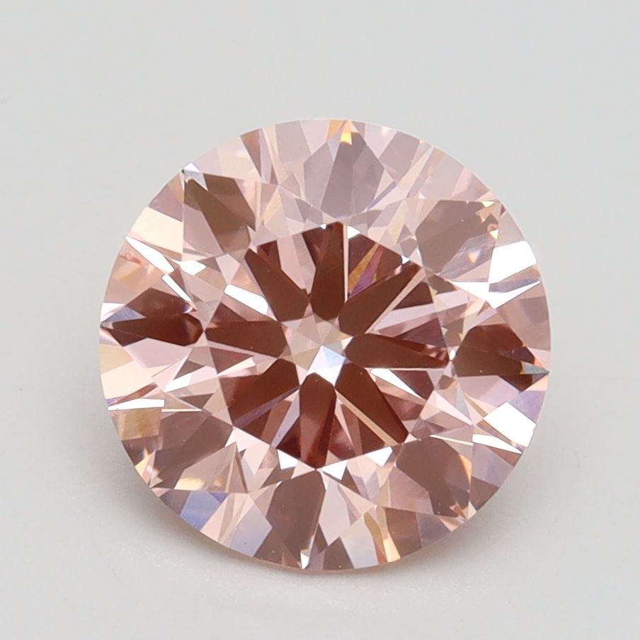 Loose Diamond - ROUND 2.21ct Fancy Intense Pink SI1: Loose Diamond - ROUND 2.21ct Fancy Intense Pink SI1 Source: This is a real non-mined Diamond that has been grown in a lab Shape: ROUND Carats: 2.21 Color: Fancy Intense Pink Certification: IGI Video: