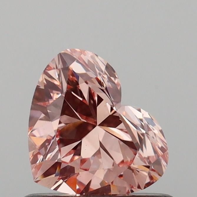 Loose Diamond - HEART 0.58ct Fancy Intense Pink VS1: Loose Diamond - HEART 0.58ct Fancy Intense Pink VS1 Source: This is a real non-mined Diamond that has been grown in a lab Shape: HEART Carats: 0.58 Color: Fancy Intense Pink Certification: IGI Video: