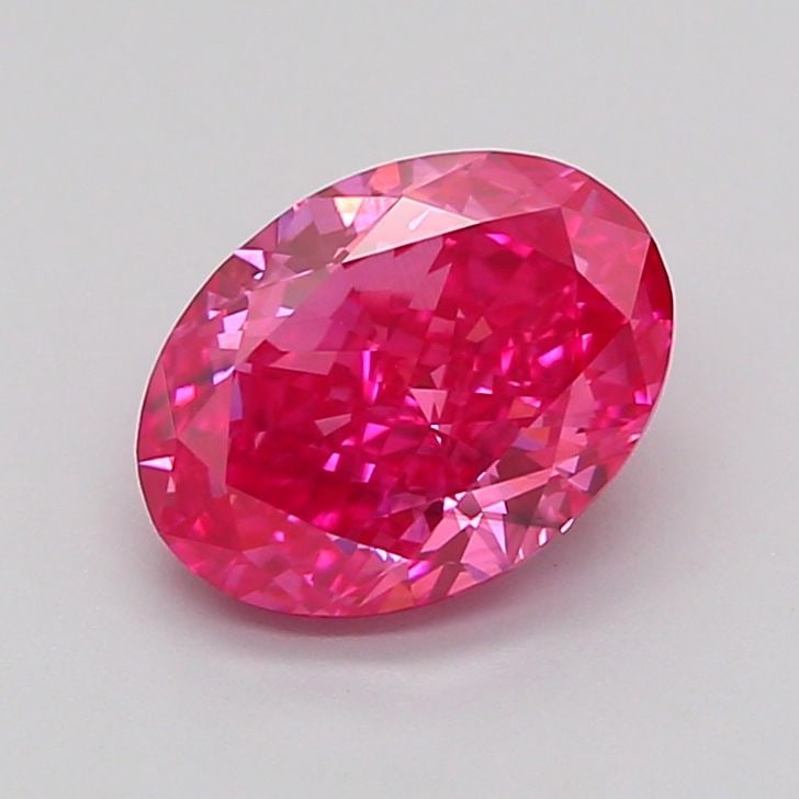 Loose Diamond - OVAL 1.62ct Fancy Deep Pink VS2: Loose Diamond - OVAL 1.62ct Fancy Deep Pink VS2 Source: This is a real non-mined Diamond that has been grown in a lab Shape: OVAL Carats: 1.62 Color: Fancy Deep Pink Certification: IGI Video: