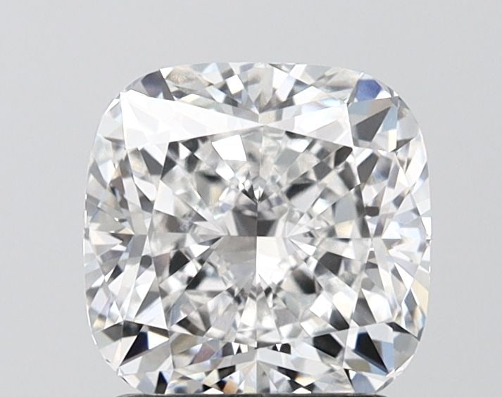 Loose Diamond - CUSHION MODIFIED 2.09ct E VVS1: Loose Diamond - CUSHION MODIFIED 2.09ct E VVS1 Source: This is a real non-mined Diamond that has been grown in a lab Shape: CUSHION MODIFIED Carats: 2.09 Color: E Clarity: VVS1 Certification: IGI Vide