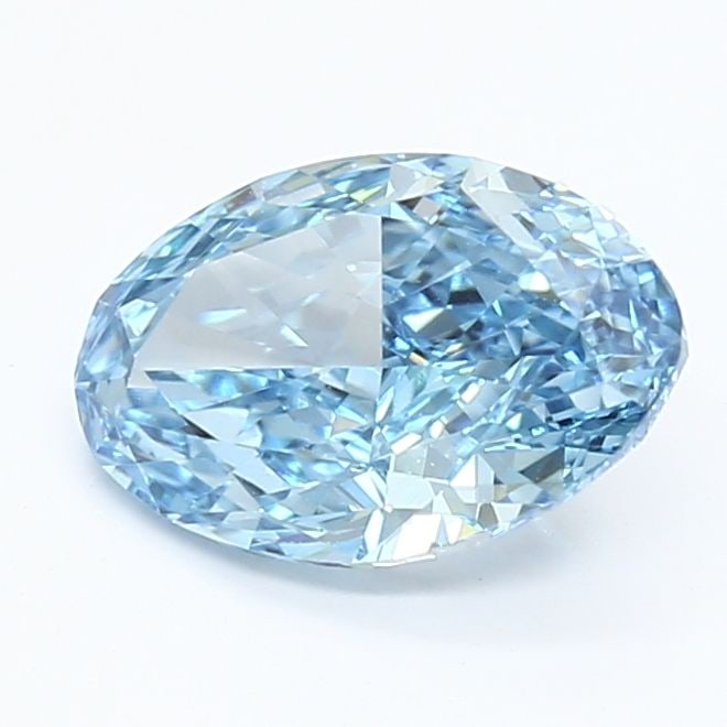 Loose Diamond - OVAL 1.9ct Fancy Vivid Blue VS1: Loose Diamond - OVAL 1.9ct Fancy Vivid Blue VS1 Source: This is a real non-mined Diamond that has been grown in a lab Shape: OVAL Carats: 1.9 Color: Fancy Vivid Blue Certification: IGI Video: