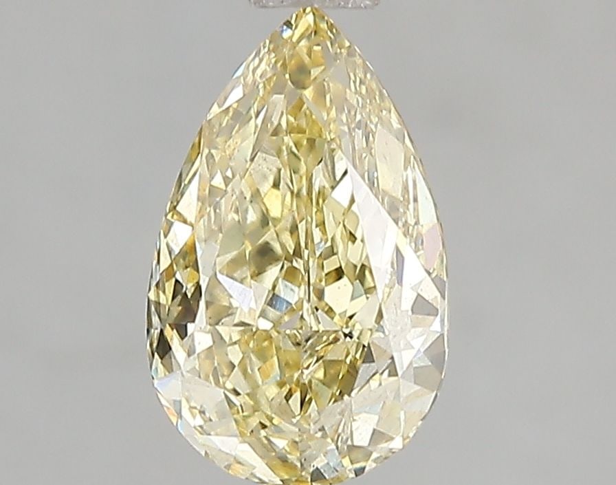 Loose Diamond - PEAR 1.51ct Fancy Yellow SI1: Loose Diamond - PEAR 1.51ct Fancy Yellow SI1 Source: This is a real non-mined Diamond that has been grown in a lab Shape: PEAR Carats: 1.51 Color: Fancy Yellow Certification: IGI Video: