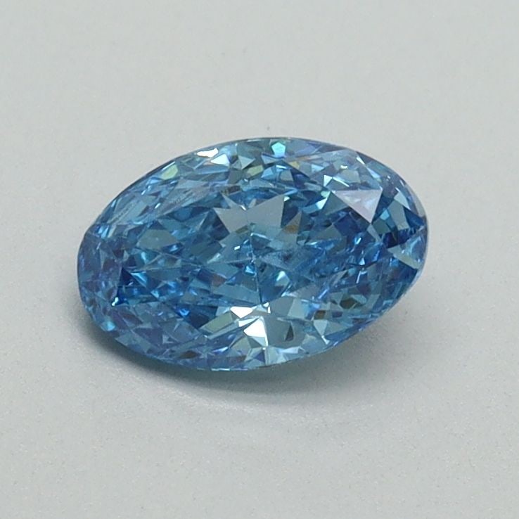 Loose Diamond - OVAL 0.6ct Fancy Vivid Blue VS2: Loose Diamond - OVAL 0.6ct Fancy Vivid Blue VS2 Source: This is a real non-mined Diamond that has been grown in a lab Shape: OVAL Carats: 0.6 Color: Fancy Vivid Blue Certification: IGI Video: