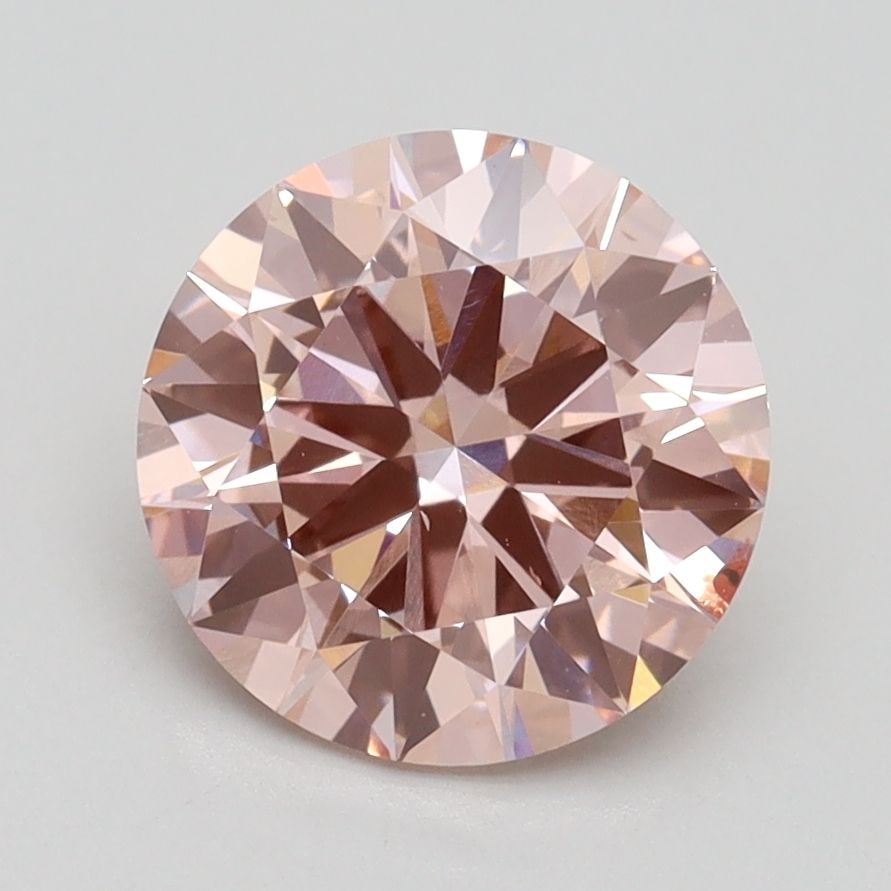 Loose Diamond - ROUND 2.22ct Fancy Intense Pink SI1: Loose Diamond - ROUND 2.22ct Fancy Intense Pink SI1 Source: This is a real non-mined Diamond that has been grown in a lab Shape: ROUND Carats: 2.22 Color: Fancy Intense Pink Certification: IGI Video: