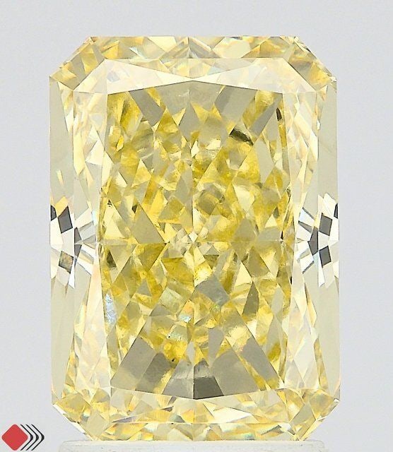Loose Diamond - RADIANT 3.06ct Fancy Intense Yellow VS1: Loose Diamond - RADIANT 3.06ct Fancy Intense Yellow VS1 Source: This is a real non-mined Diamond that has been grown in a lab Shape: RADIANT Carats: 3.06 Color: Fancy Intense Yellow Certification: IGI
