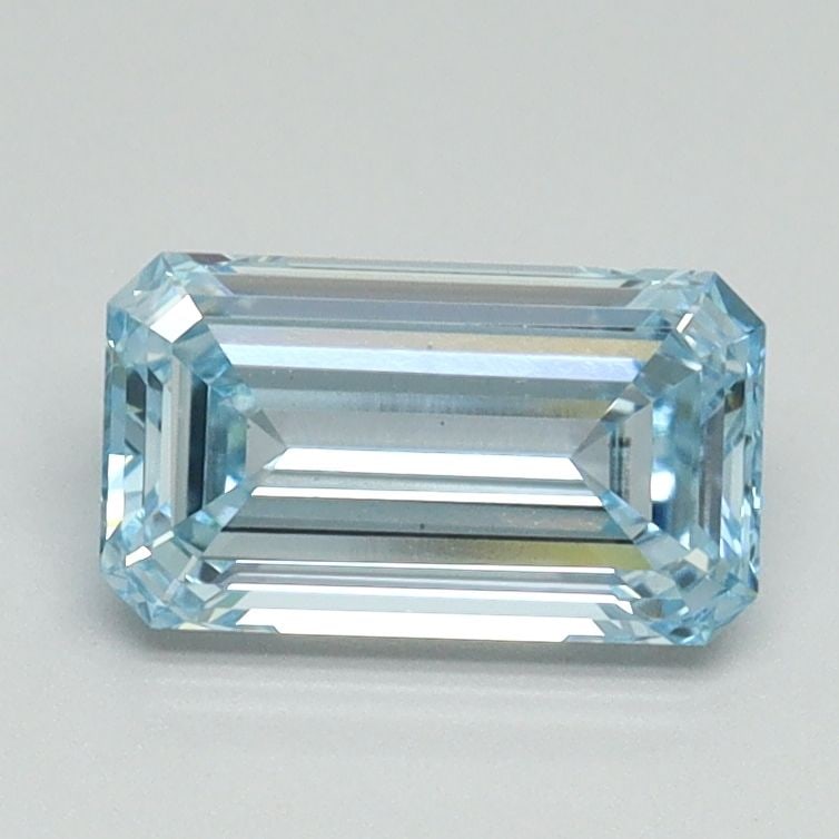 Loose Diamond - EMERALD 1.01ct Fancy Intense Blue VVS2: Loose Diamond - EMERALD 1.01ct Fancy Intense Blue VVS2 Source: This is a real non-mined Diamond that has been grown in a lab Shape: EMERALD Carats: 1.01 Color: Fancy Intense Blue Certification: IGI Vi