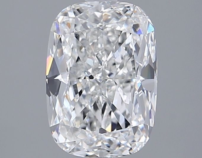 Loose Diamond - CUSHION MODIFIED 2.05ct E VVS1: Loose Diamond - CUSHION MODIFIED 2.05ct E VVS1 Source: This is a real non-mined Diamond that has been grown in a lab Shape: CUSHION MODIFIED Carats: 2.05 Color: E Clarity: VVS1 Certification: IGI Vide