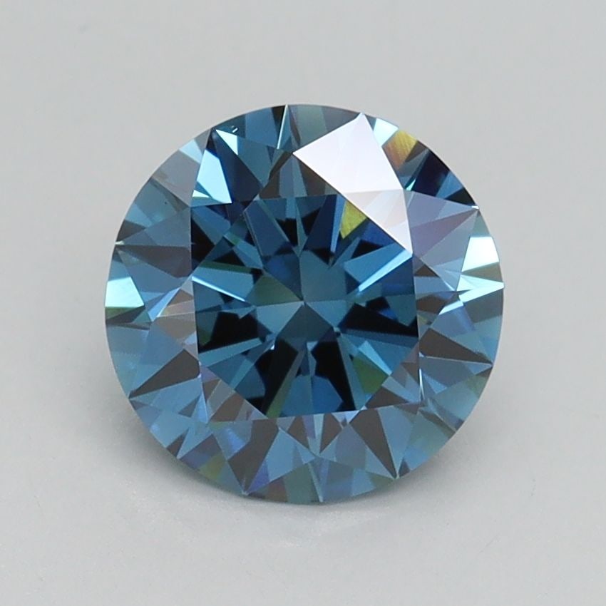 Ideal Loose Diamond - ROUND 1.5ct Fancy Vivid Blue VS1 (1 of 1)