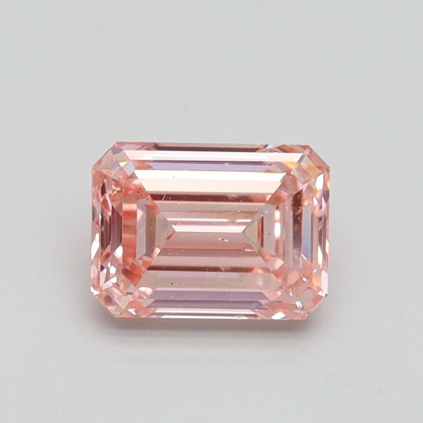 Loose Diamond - EMERALD 1.0ct Fancy Intense Pink VS2: Loose Diamond - EMERALD 1.0ct Fancy Intense Pink VS2 Source: This is a real non-mined Diamond that has been grown in a lab Shape: EMERALD Carats: 1.0 Color: Fancy Intense Pink Certification: IGI Video