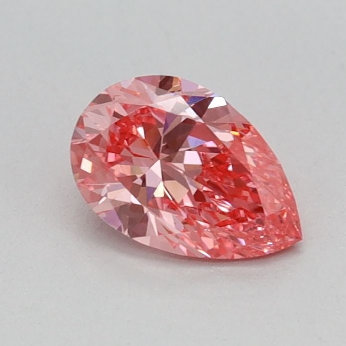 Loose Diamond - PEAR 0.39ct Fancy Vivid Pink VS1: Loose Diamond - PEAR 0.39ct Fancy Vivid Pink VS1 Source: This is a real non-mined Diamond that has been grown in a lab Shape: PEAR Carats: 0.39 Color: Fancy Vivid Pink Certification: IGI Video: