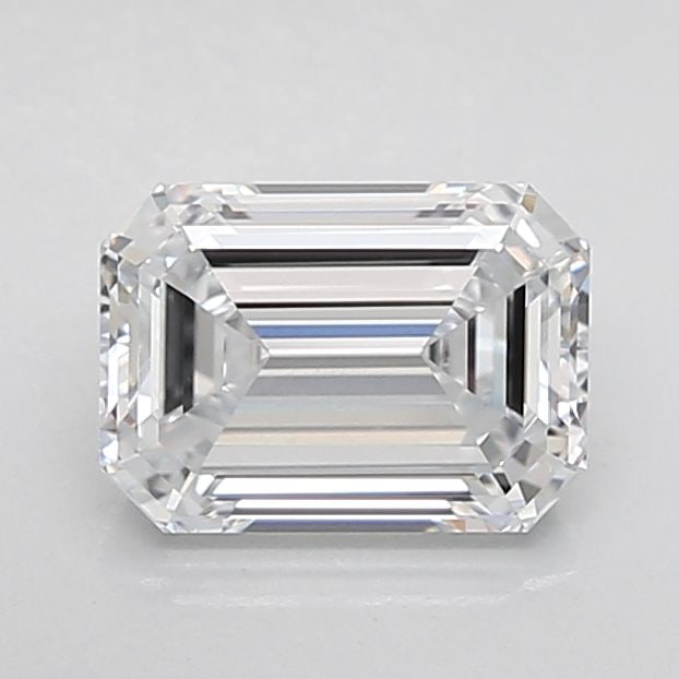 Loose Diamond - EMERALD 1.43ct E VVS2: Loose Diamond - EMERALD 1.43ct E VVS2 Source: This is a real non-mined Diamond that has been grown in a lab Shape: EMERALD Carats: 1.43 Color: E Clarity: VVS2 Certification: IGI Video: