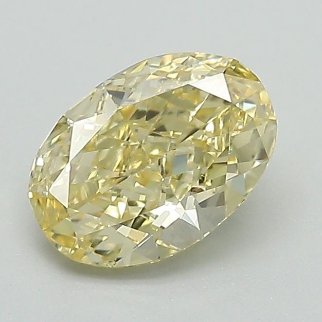 Loose Diamond - OVAL 1.09ct Fancy Yellow VVS2: Loose Diamond - OVAL 1.09ct Fancy Yellow VVS2 Source: This is a real non-mined Diamond that has been grown in a lab Shape: OVAL Carats: 1.09 Color: Fancy Yellow Certification: IGI Video: