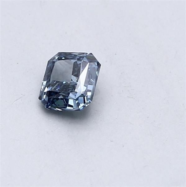 Loose Diamond - SQUARE RADIANT 0.3ct Fancy Vivid Blue VS1 (1 of 1)