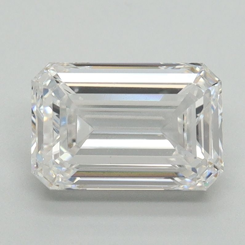 Loose Diamond - EMERALD 1.79ct D VVS2: Loose Diamond - EMERALD 1.79ct D VVS2 Source: This is a real non-mined Diamond that has been grown in a lab Shape: EMERALD Carats: 1.79 Color: D Clarity: VVS2 Certification: IGI Video: