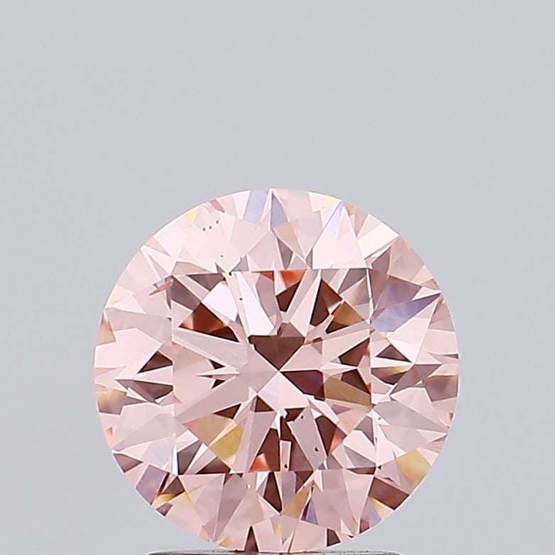 Loose Diamond - ROUND 2.01ct Fancy Intense Pink VS2: Loose Diamond - ROUND 2.01ct Fancy Intense Pink VS2 Source: This is a real non-mined Diamond that has been grown in a lab Shape: ROUND Carats: 2.01 Color: Fancy Intense Pink Certification: IGI Video: