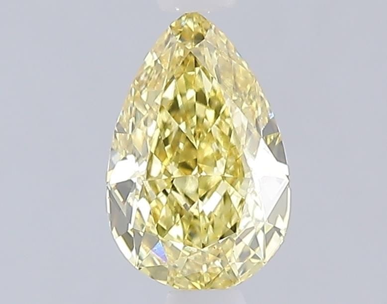 Loose Diamond - PEAR 1.01ct Fancy Intense Yellow VS1: Loose Diamond - PEAR 1.01ct Fancy Intense Yellow VS1 Source: This is a real non-mined Diamond that has been grown in a lab Shape: PEAR Carats: 1.01 Color: Fancy Intense Yellow Certification: IGI Video