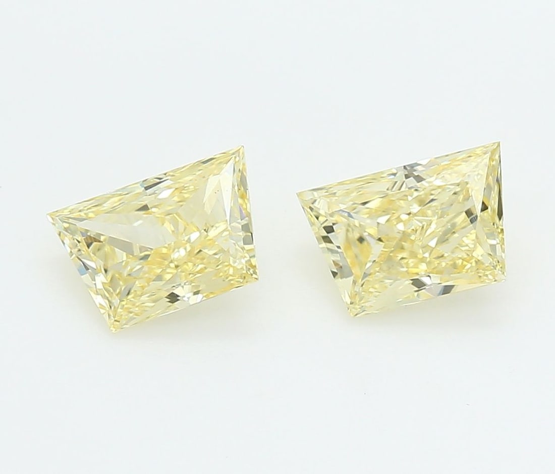 Loose Diamond - TRAPEZOID 1.73ct Yellow VS1 (1 of 1)