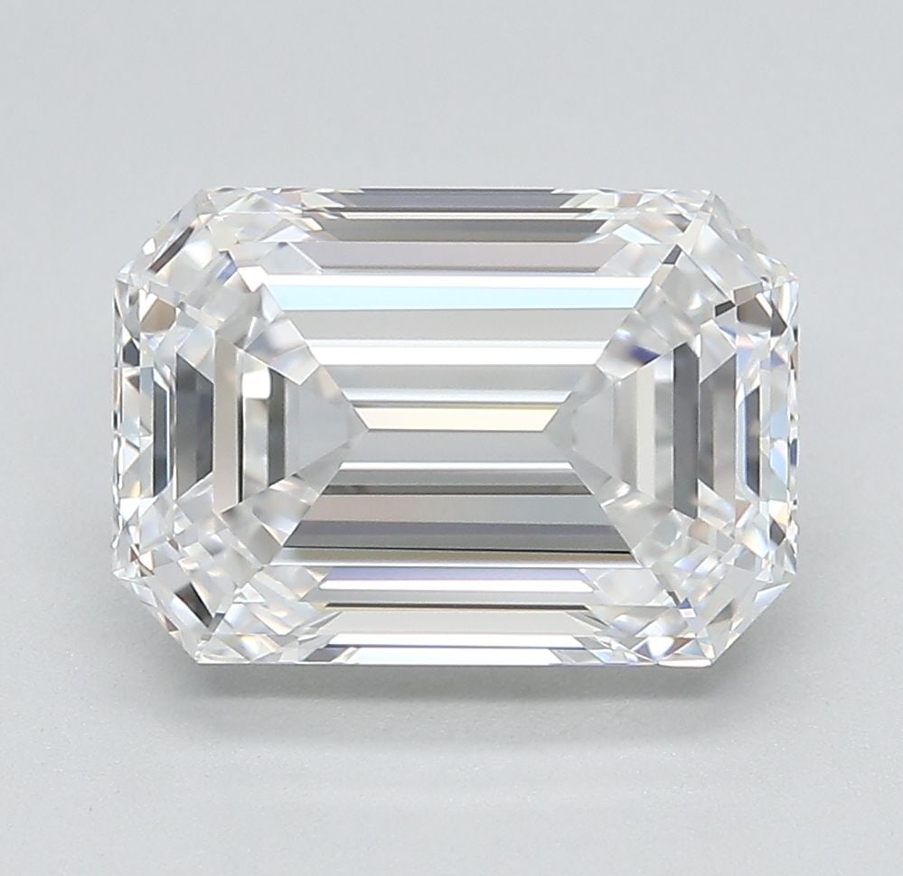 Loose Diamond - EMERALD 3.96ct D IF: Loose Diamond - EMERALD 3.96ct D IF Source: This is a real non-mined Diamond that has been grown in a lab Shape: EMERALD Carats: 3.96 Color: D Clarity: IF Certification: IGI Video: